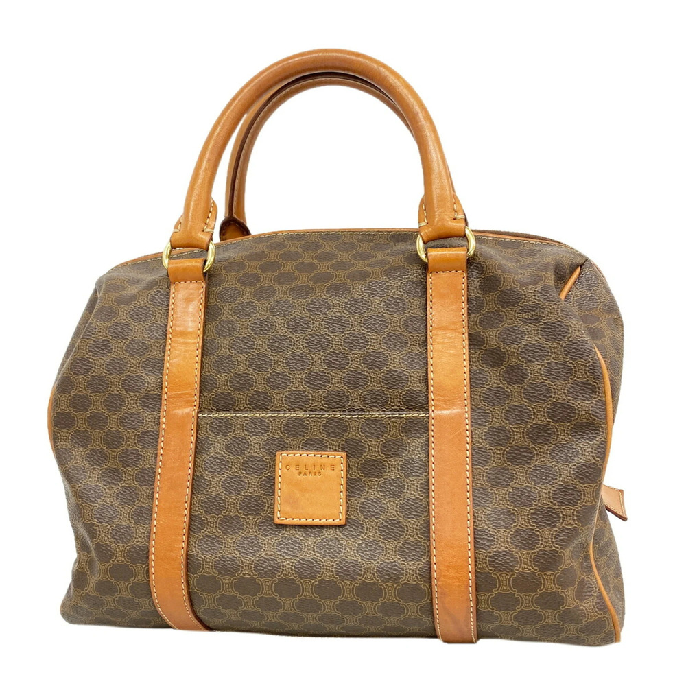Celine Macadam Brown Handbag for Women
